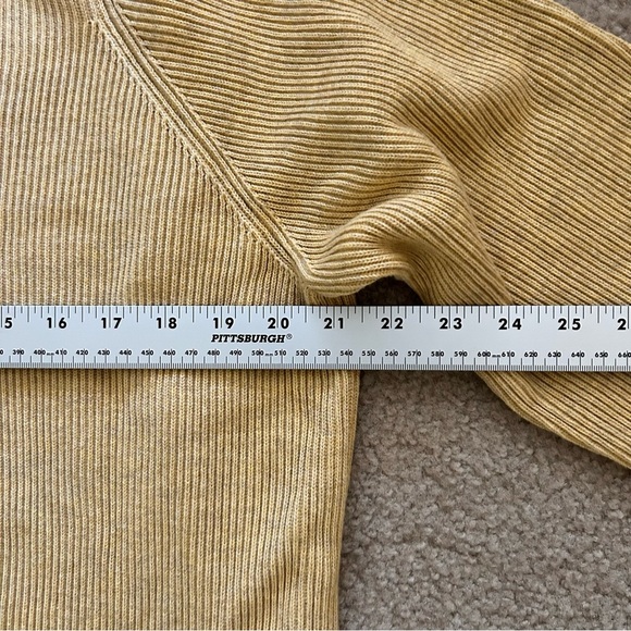 Indigo Palms 1/4 Zip Ribbed Sweater - Picture 8 of 9